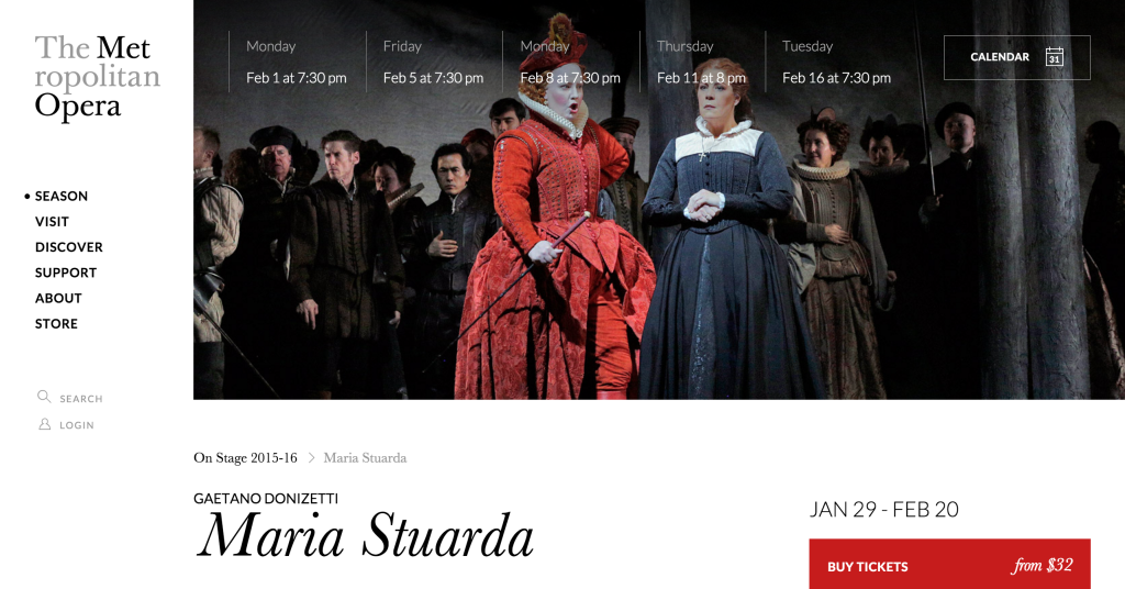 Maria Stuarda Opera 